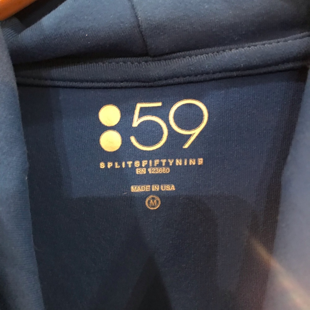 Splits59 Bright Blue Warm Up Jacket - image 3